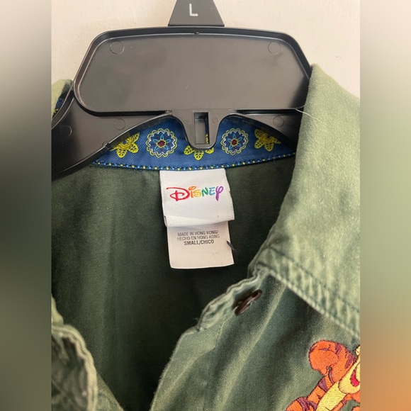 Disney Vintage Y2K Winne The Pooh Tigger Embroidered Shirt Size Small - Picture 2 of 5